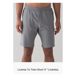 License To Train Short (Men’s) 9” *Linerless